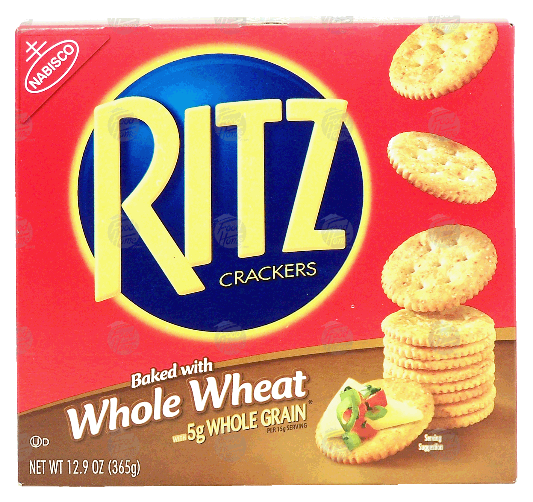 Nabisco Ritz crackers baked with whole wheat Full-Size Picture